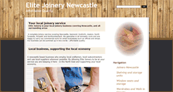 Desktop Screenshot of elitejoinery.com